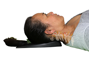 spine aligner position back xray